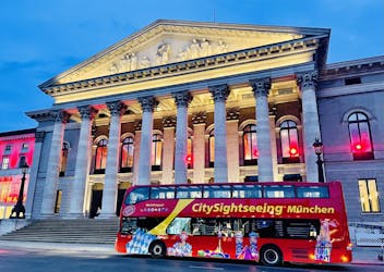 Excursão de ônibus hop-on hop-off em Munique Bilhete de 24 horas